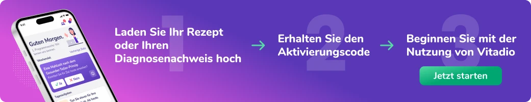 Vitadio - Diabetes App, die bei der Behandlung von Typ 2 hilft